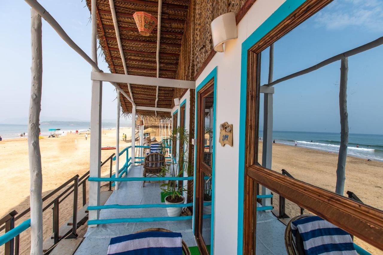 Agonda Shell Beach Resort คานาโคนา ภายนอก รูปภาพ