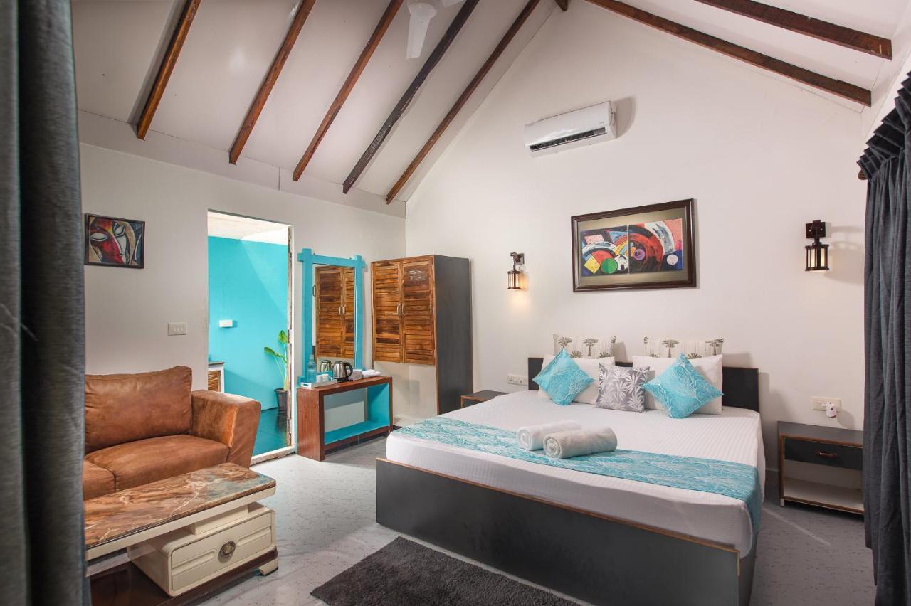 Agonda Shell Beach Resort คานาโคนา ภายนอก รูปภาพ