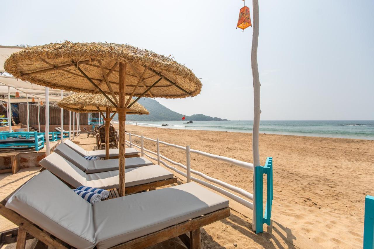 Agonda Shell Beach Resort คานาโคนา ภายนอก รูปภาพ